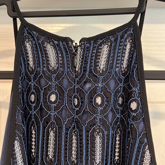 LOFT Metallic Geometric Shift Dress - Picture 5 of 8